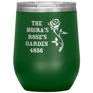 Moira's Rose's Garden 4856 - Wine Tumbler 12 oz