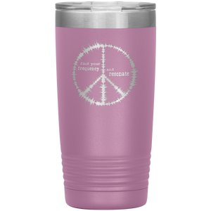 Find Your Frequency - Vacuum Tumbler Reusable Coffee Travel Cup 20 oz