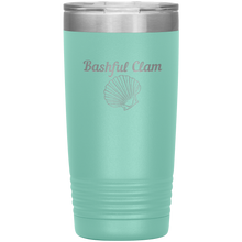 Load image into Gallery viewer, Bashful Clam - Vacuum Tumbler Reusable Coffee Travel Cup 20 oz